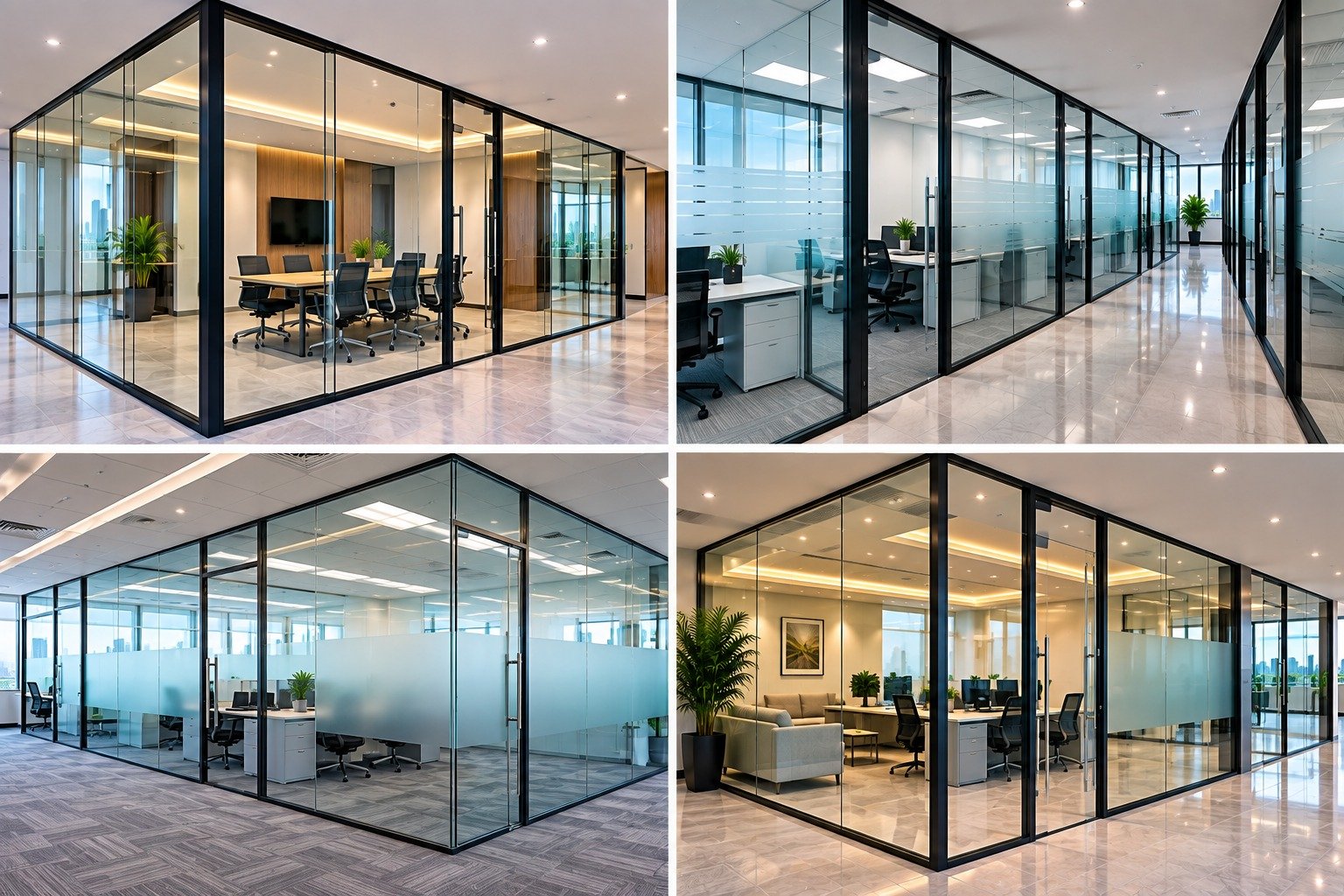 Glass & Aluminium Partitions